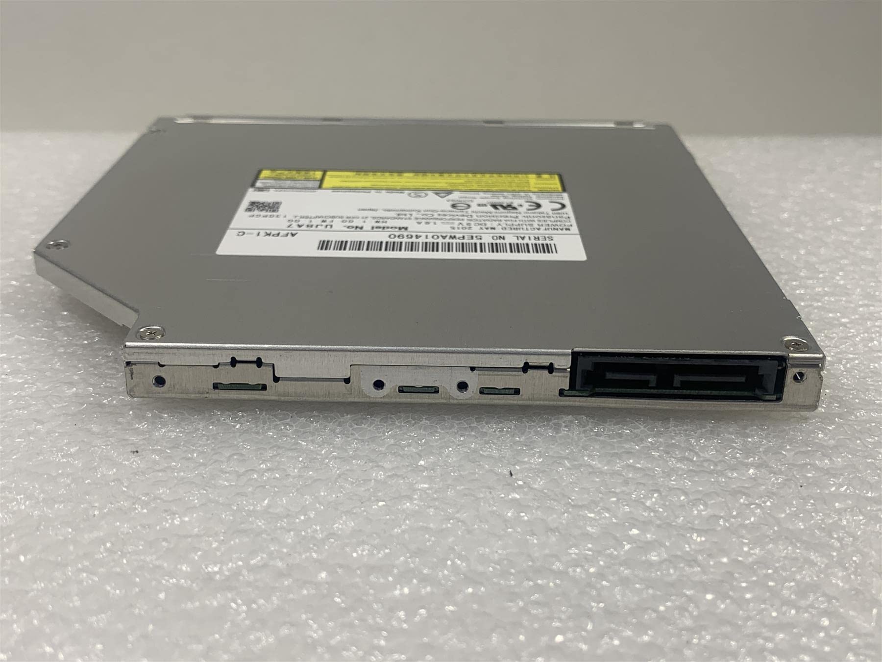 Pour lecteur DVD Panasonic UJ8A7 DVD-RW DVD-RW lecteur graveur de DVD SATA fente 9,5 mm AFPK1-C