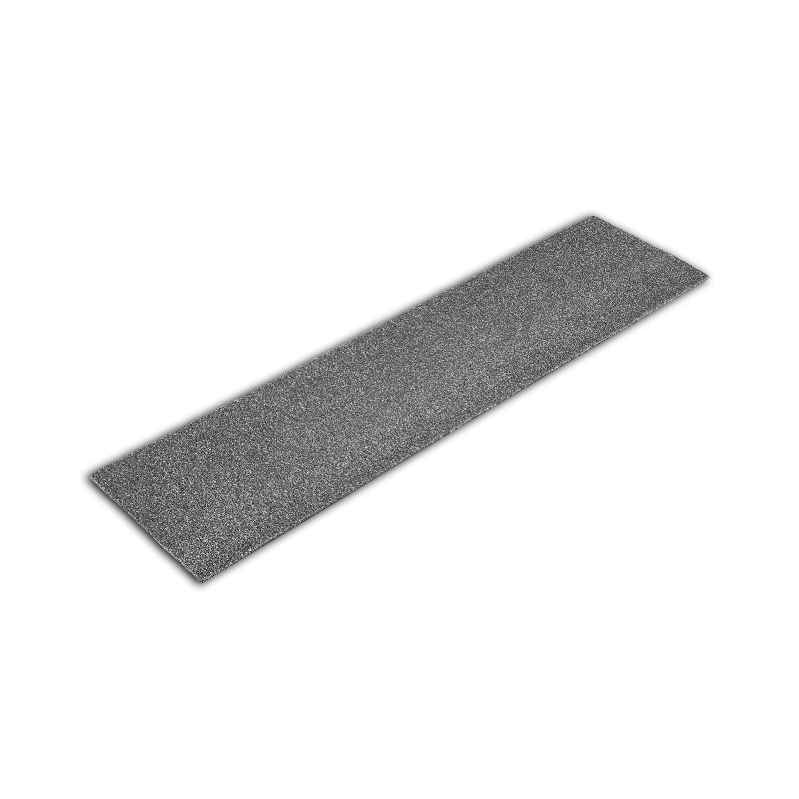 Floordirekt Teppichdielen Walnut - Teppichfliesen schnell und ohne Verkleben verlegbar - Robust & antistatisch - In 3 Farben erhältlich (10 Fliesen - 2,5 m², Silber)