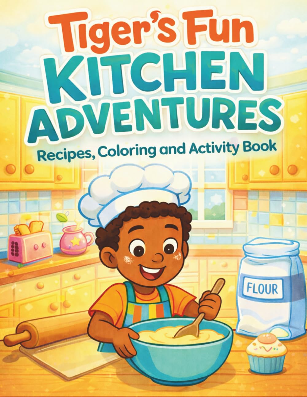 Tiger's Fun Kitchen Adventures: Recipes, Coloring and Activity Book (Tiger's Learning Adventures)
