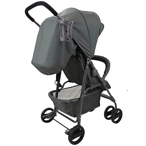 Miniatura 7 de 509 Crew Shopee: Cochecito ligero para niños con toldo extragrande, cesta de almacenamiento, ruedas giratorias delanteras, mango ergonómico,