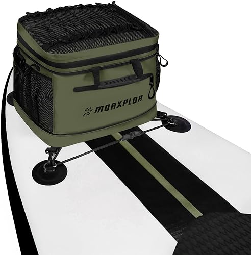 Miniatura 57 de Bolsa impermeable de PVC para cubierta de paddleboard, 40 latas Sup Deck Cooler Bag,Bolsa enfriadora para paddleboard,Bolsa térmica para lonchera