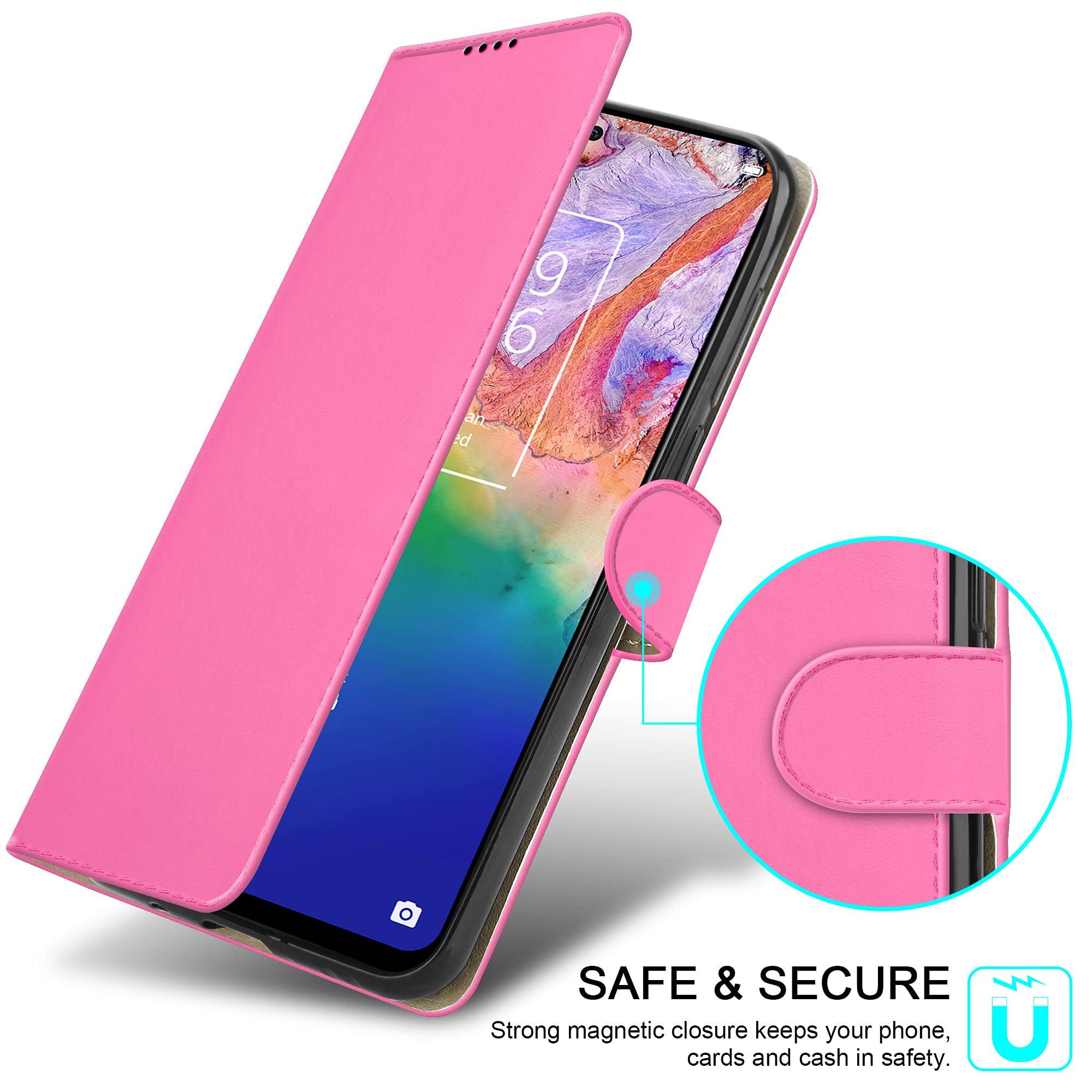 MONASAY Funda Tipo Cartera Para IPhone Air De 6.6 Pulgadas, Funda Magnética Con