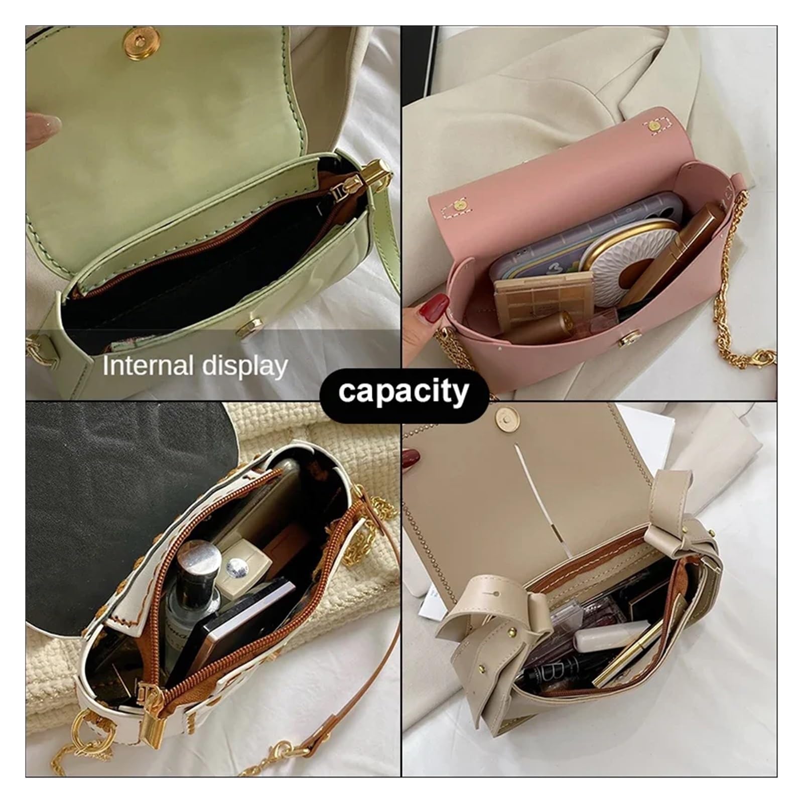 Ensemble de Sacs Faits à la Main, matériel Couture, Bricolage, Sac bandoulière, Kit Fabrication, Poche, Artisanal en Cuir