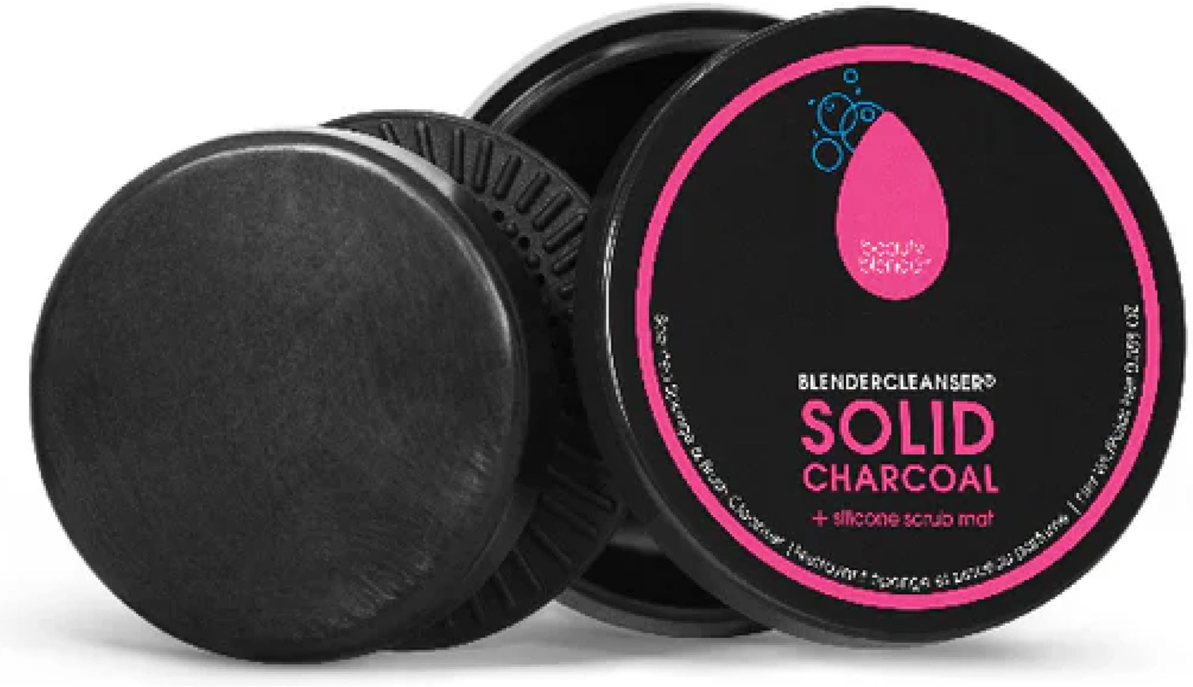 beautyblender Blendercleanser Solid Charcoal, Black, 28 g