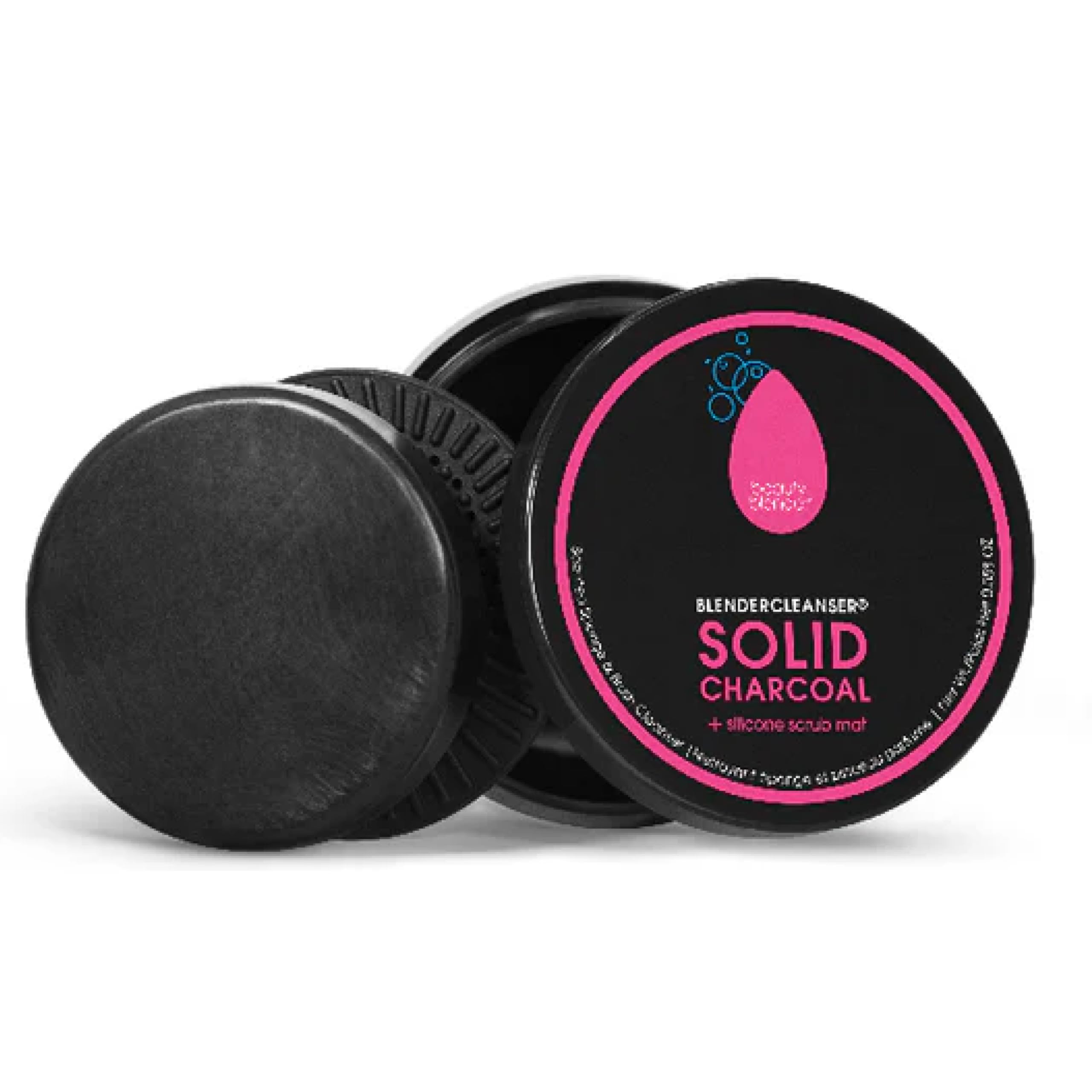 beautyblender Blendercleanser Solid Charcoal, White, 28 g