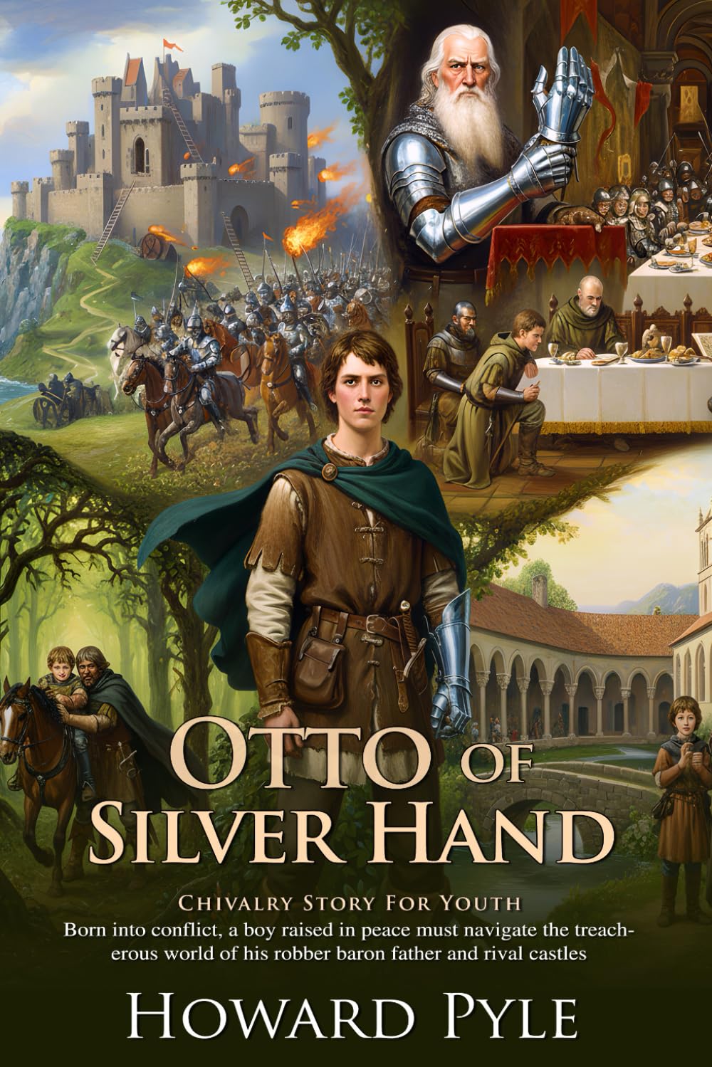 Otto of the Silver Hand: A Classic Medieval Adventure of Courage and Kindness for All Ages: A Young Hero’s Journey of Justice and Growth – Illustrated Edition with Author Biography