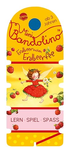 Mini Bandolino. Erdbeerinchen Erdbeerfee: Lernspiel mit Lösungskontrolle für Kinder ab 3 Jahren