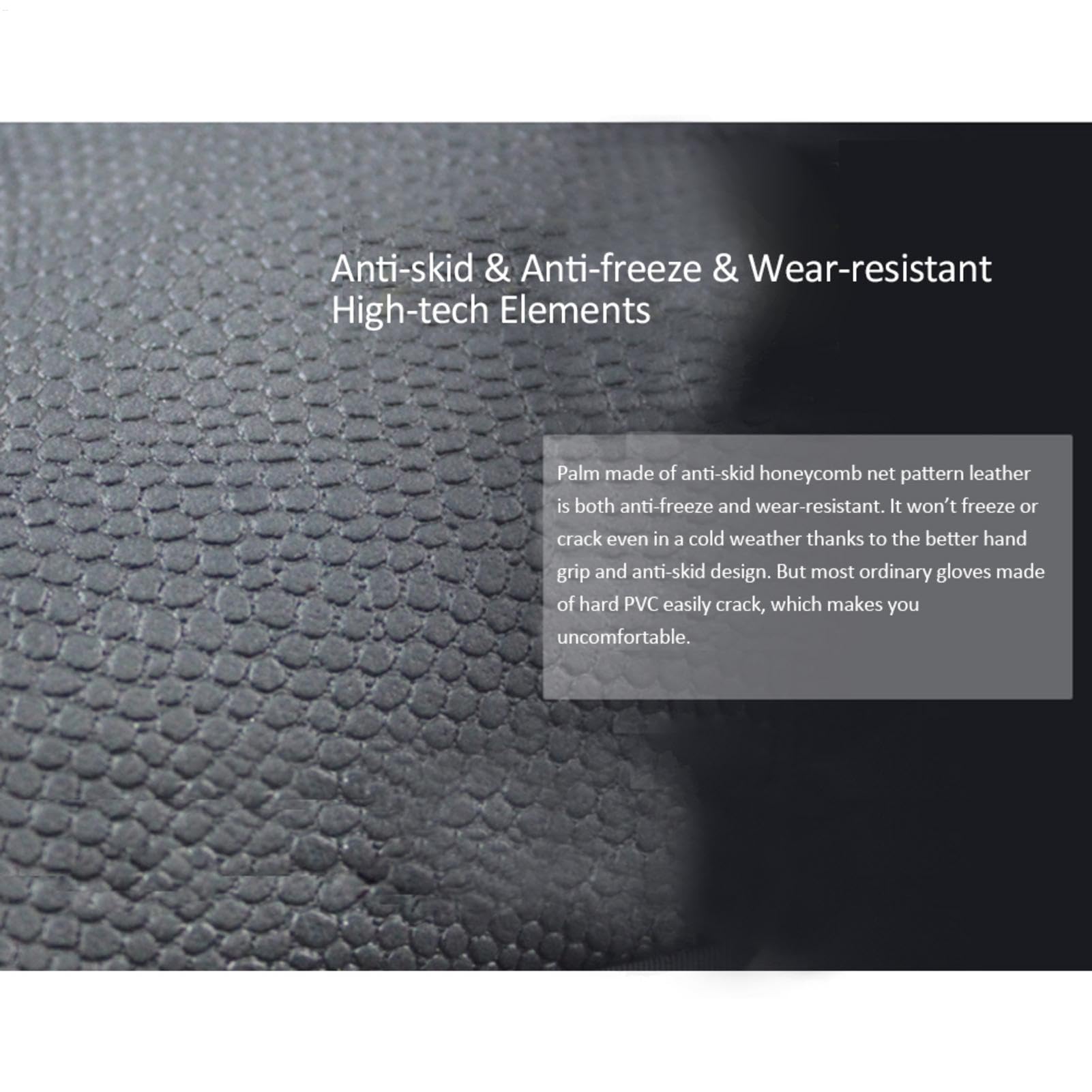 Guantes Eléctricos - Guantes para Hombres y Mujeres, Guantes de Invierno Calentadores Antideslizante | Impermeable Caliente para Tiempo Frío, Guantes Térmicos para Entrenamiento, Carreras y Ciclismo