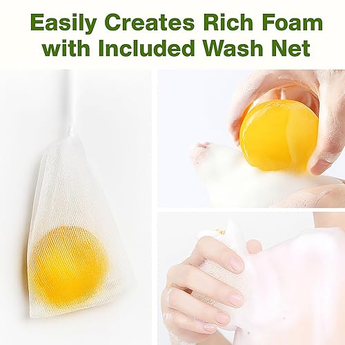 Miniatura 8 de Barras de jabón de ácido kójico de 7.04 onzas (7.05 oz), paquete de 2 unidades | Jabón de vitamina C, vitamina E, retinol, jabón de colágeno,