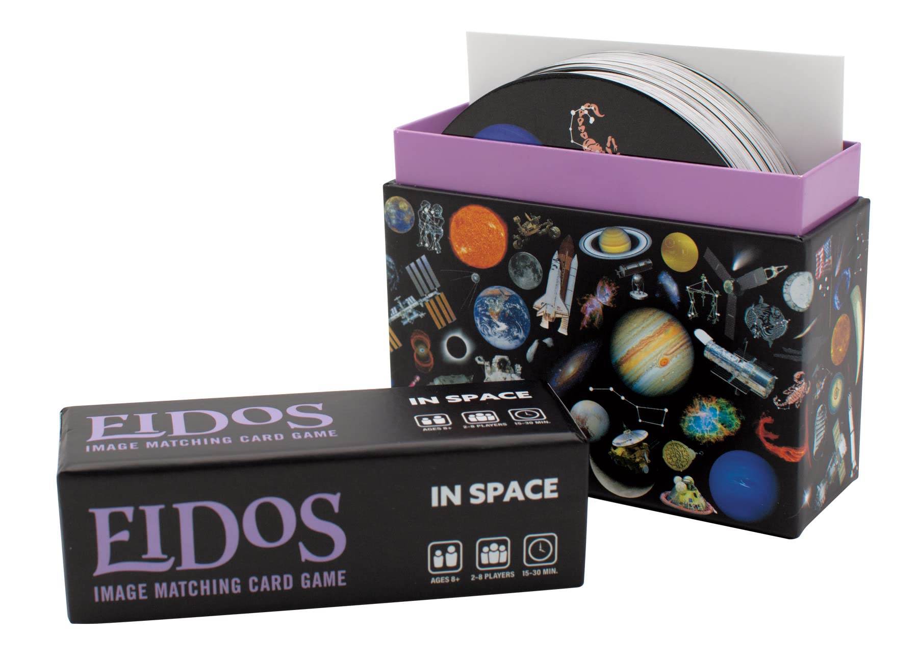 The Unemployed Philosophers Guild Eidosa Space Image Matching Card Game - Spot Pictures and Match It - for Kids or Adults