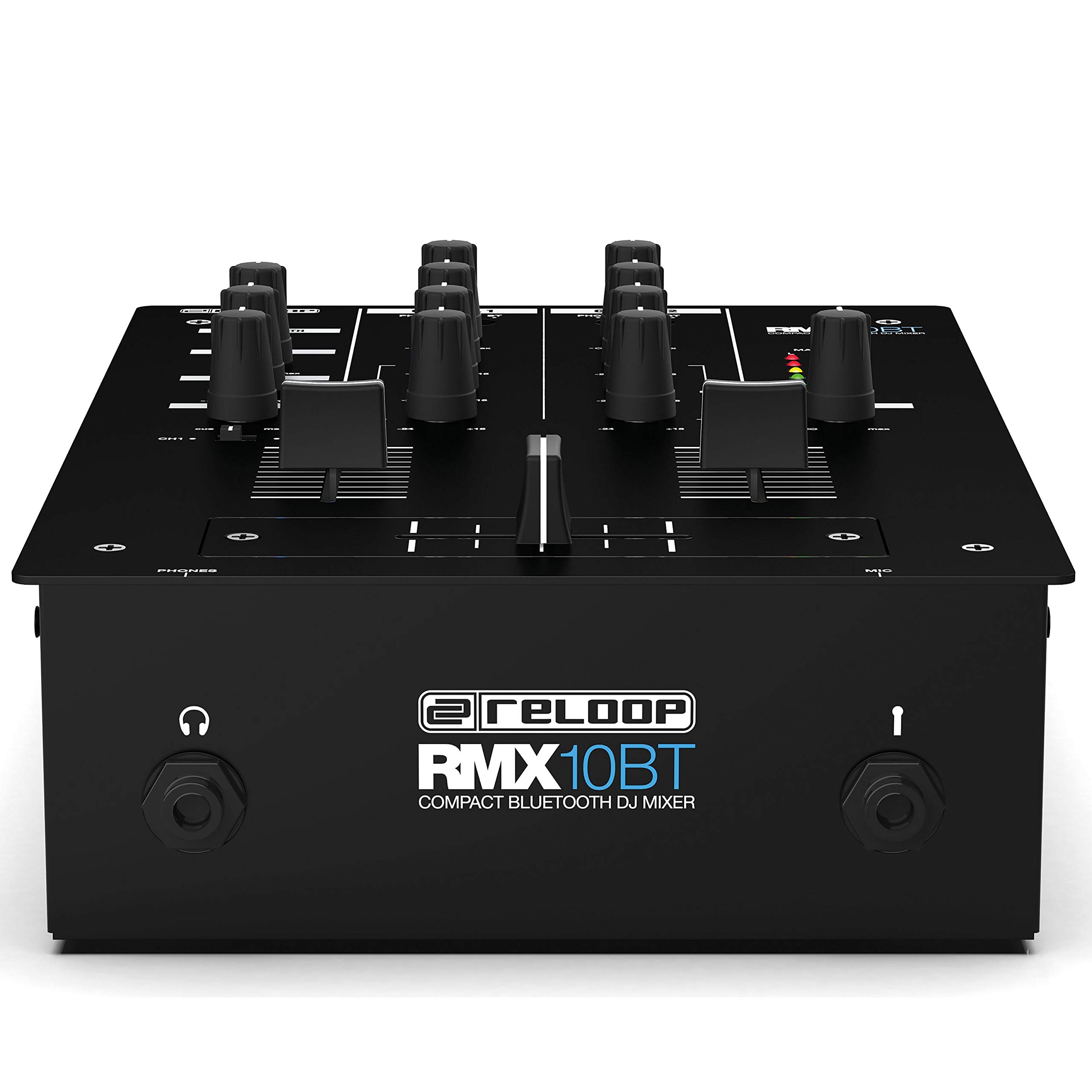 Reloop RMX-10BT Bluetooth入力搭載 DJミキサー ⑨ Amazon.com: Reloop Compact Bluetooth DJ Mixer (AMS-RMX-10BT