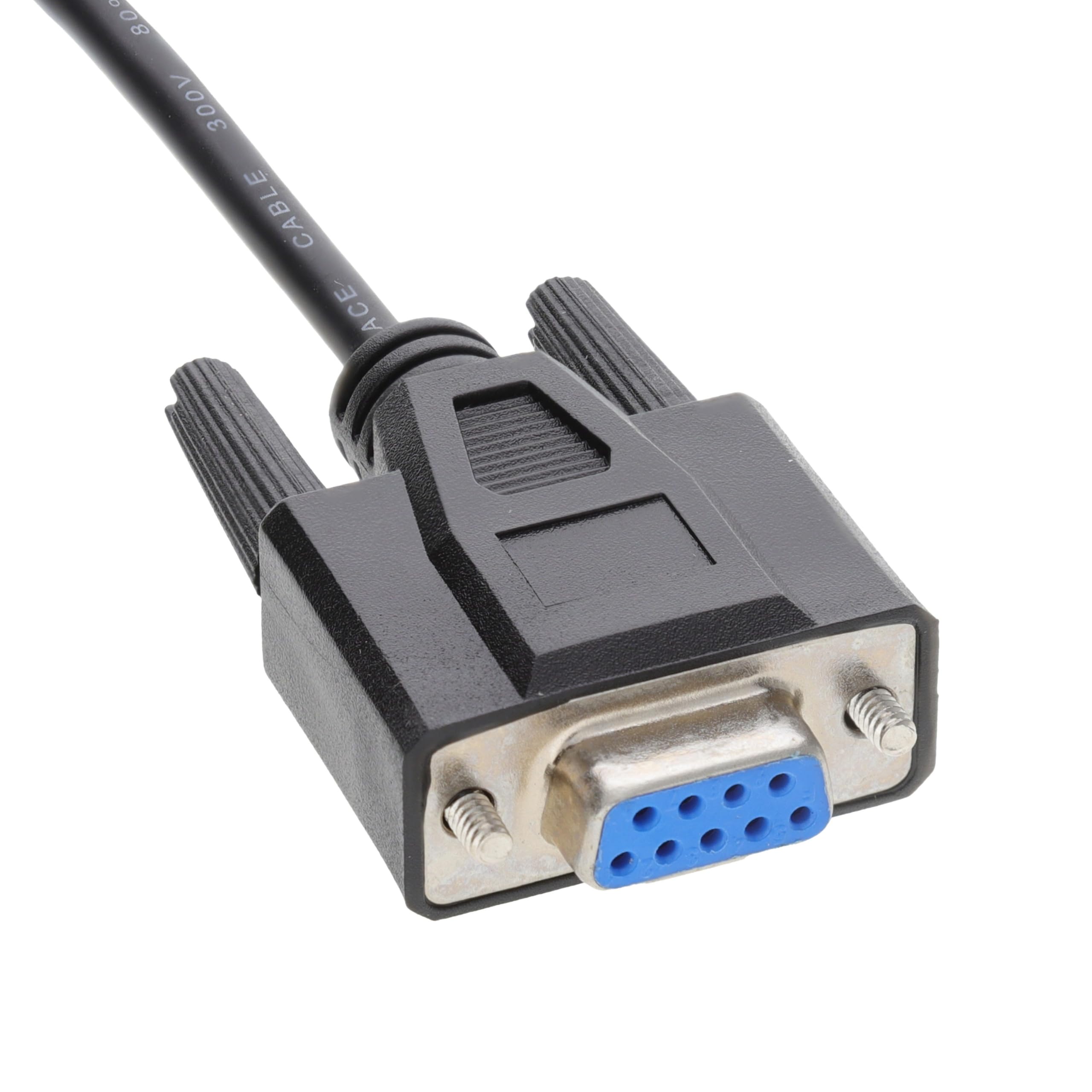 kenable 9 Broches DB9 Serie RS232 null Modem Haute Vitesse Blindé câble 1 m [1 mètre/1m]