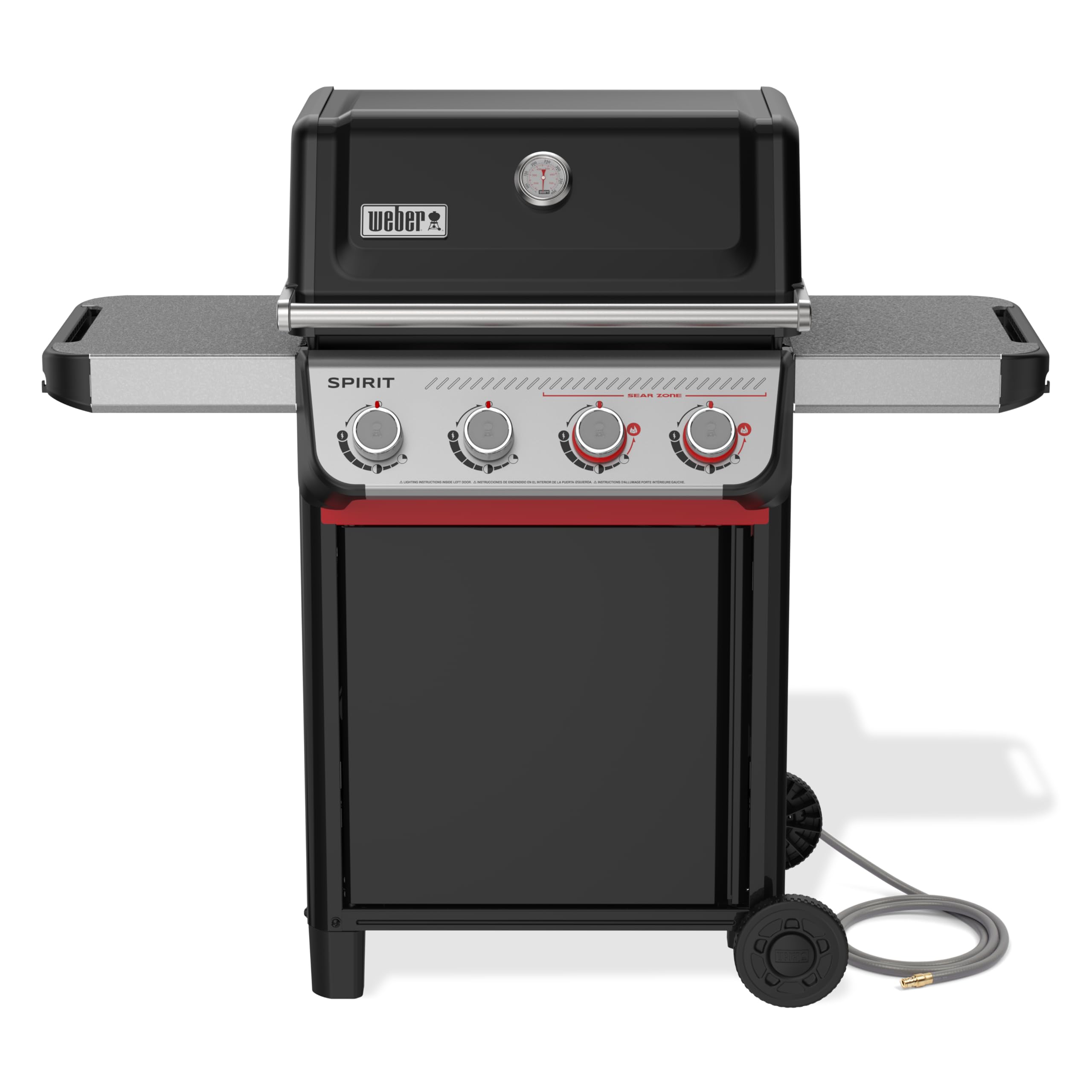 WeberSPIRIT 4-Burner Grill E-425 Natural Gas Black