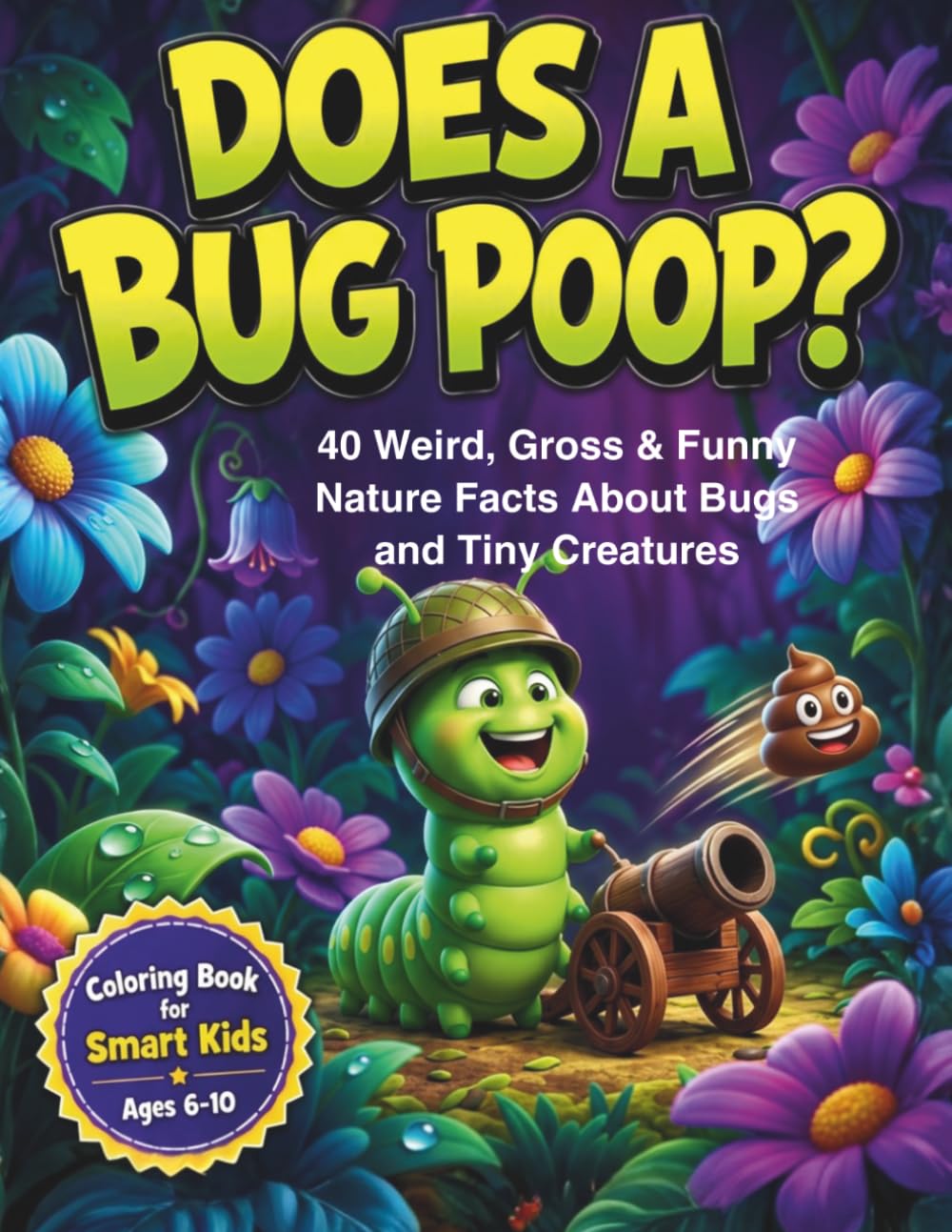 DOES A BUG POOP?: 40 Hilarious & Gross Science Facts About Bugs and Tiny Creatures