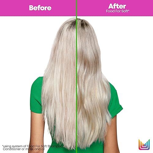 Miniatura 2 de MATRIX Set de champú y acondicionador Food For Soft  Cuidado del cabello hidratante para hidratar  Desenreda y limpia  Ácido hialurónico  Aceite de