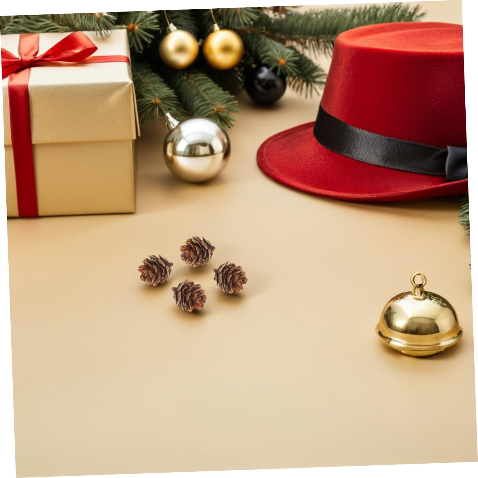 Kleiner Kiefernzapfen Dekoration Natürliche Tannenzapfen Bastelmaterial Herbst Deko Zubehör 1–2cm 450 Stück Für Weihnachtsbaum Und Tischdeko