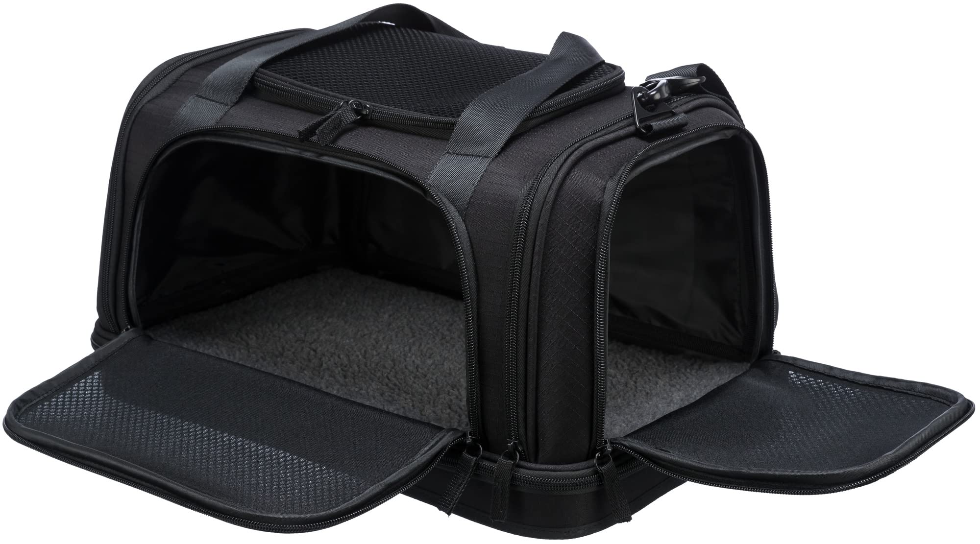 Trixie Bolso para Vuelo Airline Plane, Negro, 28 × 25 × 44 cm