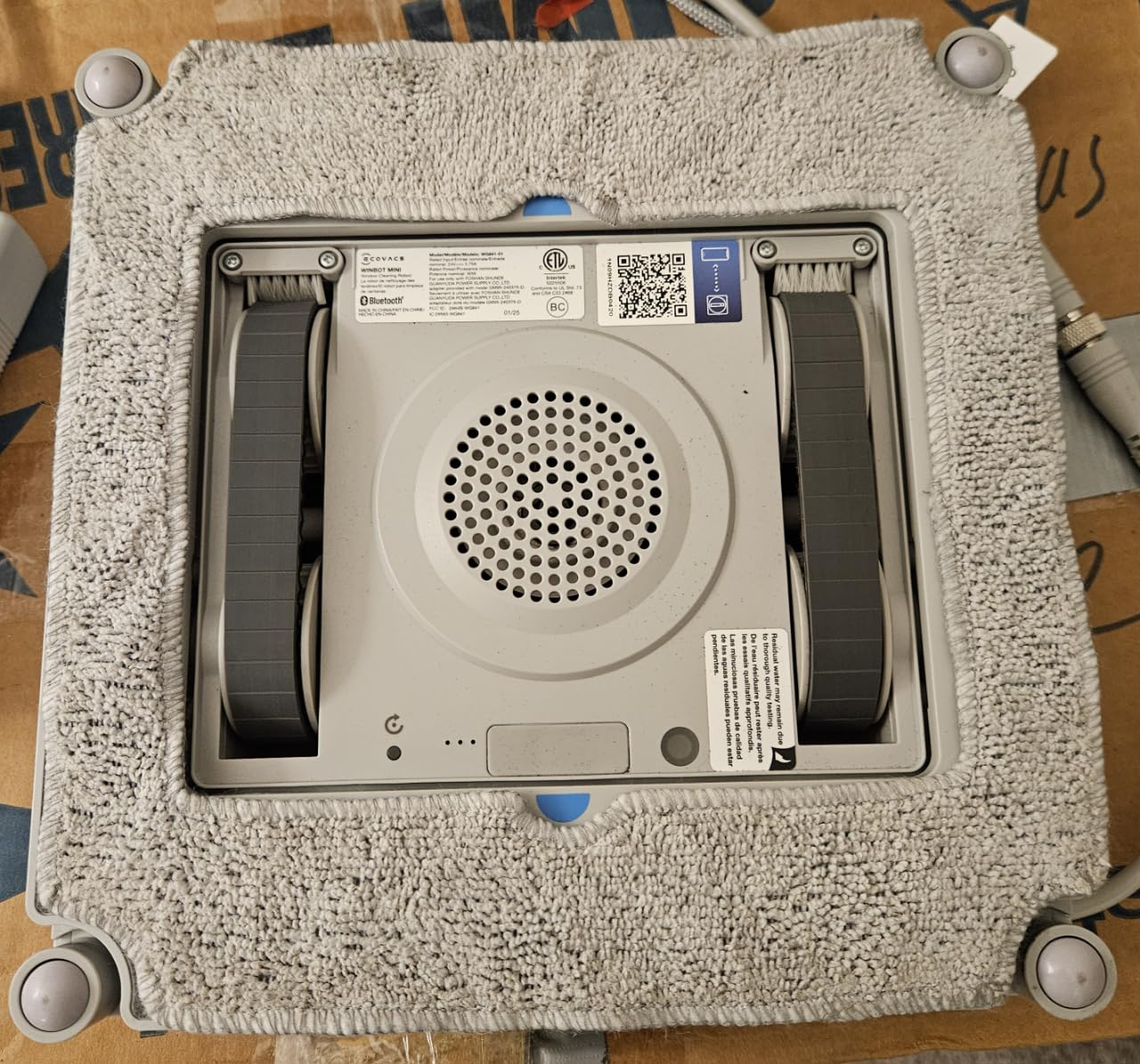 HOBOT S7 Pro window cleaning robot with dual mop polish system and remote control