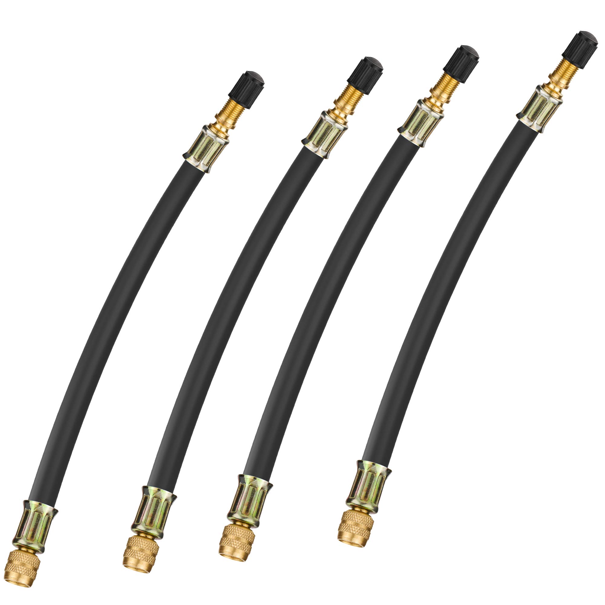 Rallonge Tige De Valve 20 Cm - Souple, Laiton, Pour Camping-car, Remorque, Pneus Difficile D'accès - 7