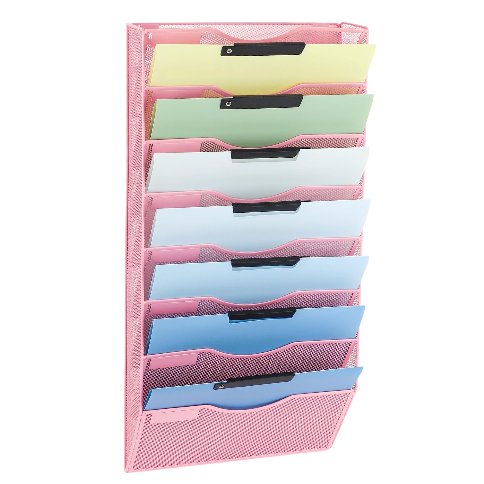 Easepres 3 Pocket Mesh Hanging Wall File Organizer Wall Mounted | INDIA - View #7