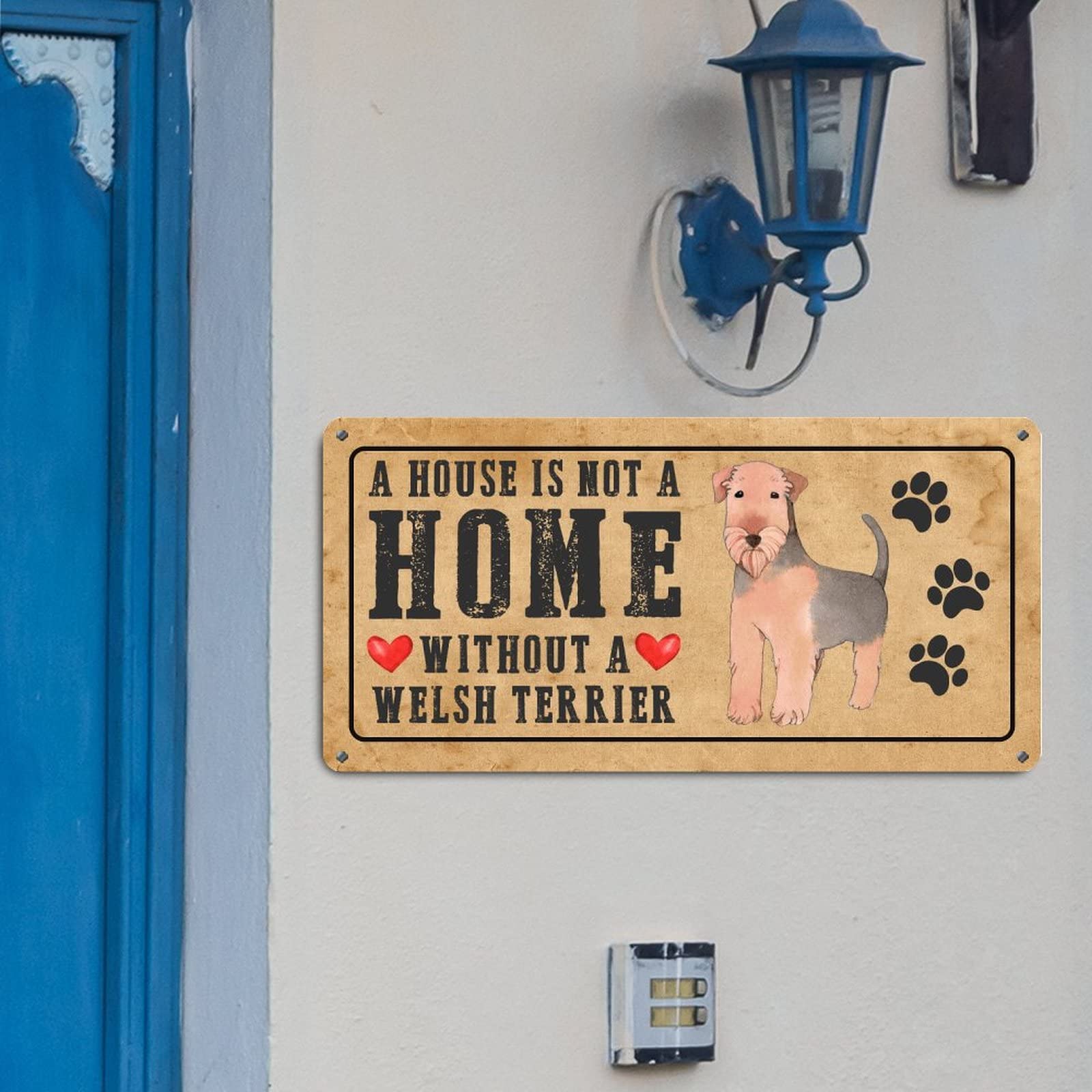 Norfolk Terrier Hond Metalen Teken Hond Moeder Vader Thuis