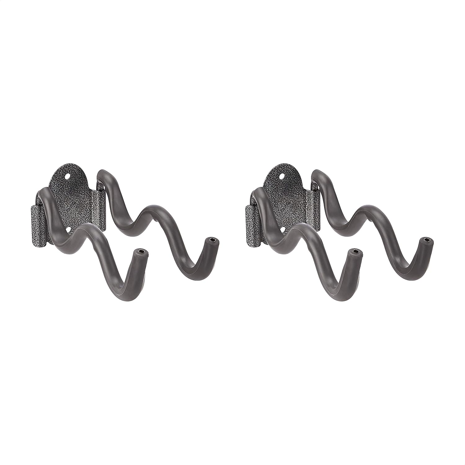  Basics Heavy Duty Multi-Purpose Garage Utility Hook - Double Hook, Steel, 2-Pack : Home & Kitchen