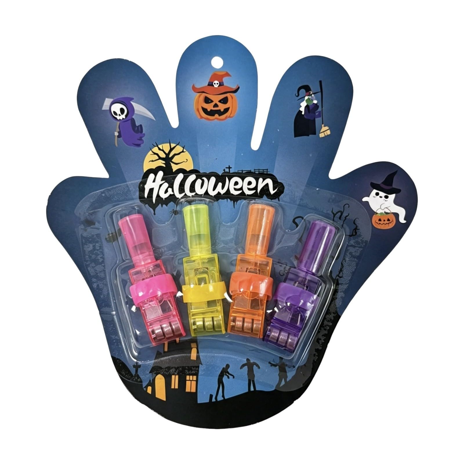 Halloween Finger Lights,Mini Colorful LED Finger Lights (B)