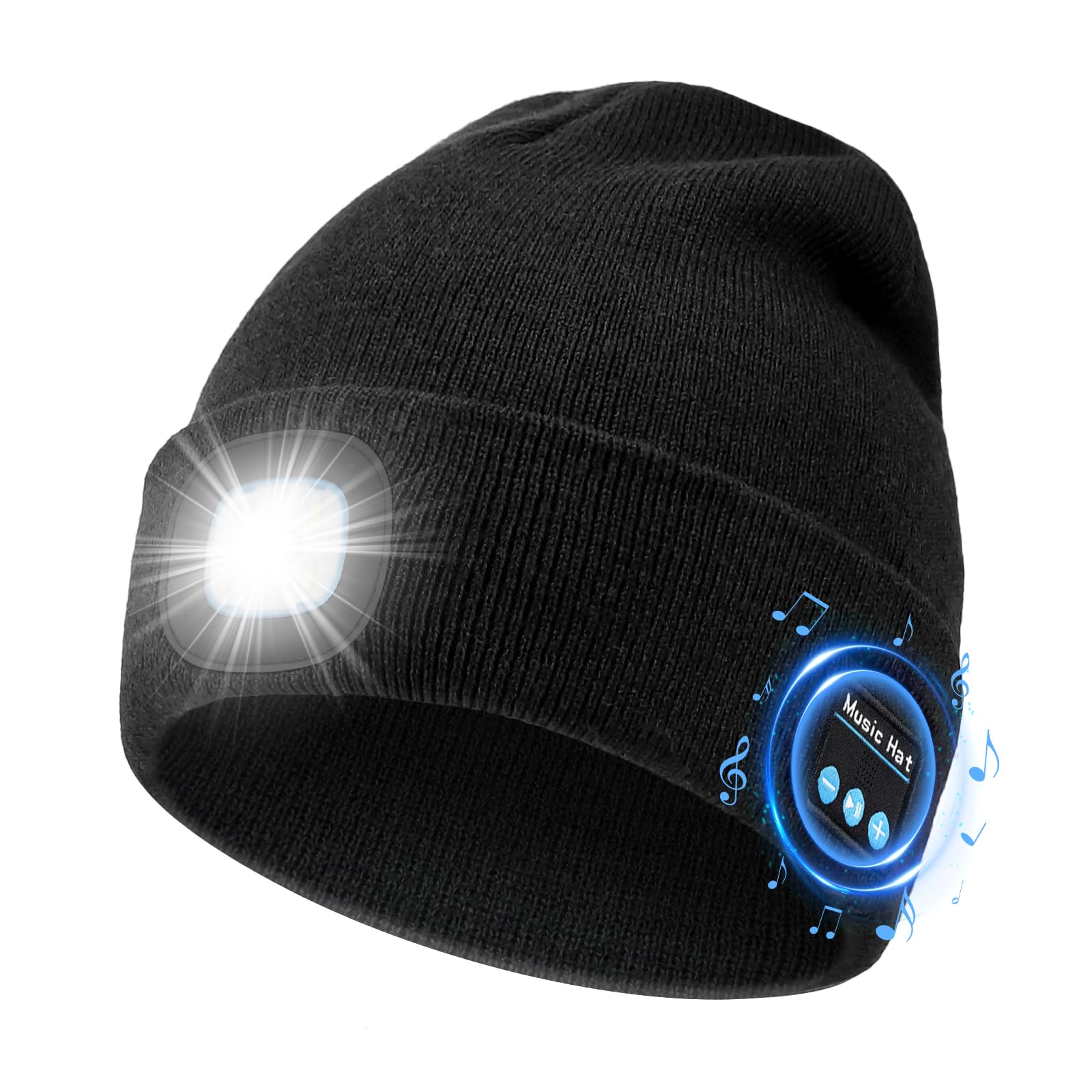 MUSIC Beanie with Light