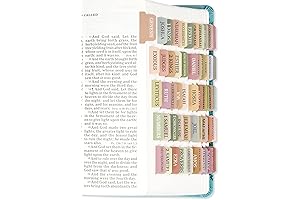 Bible Tabs for Women and Men: Boho Theme Study Guide