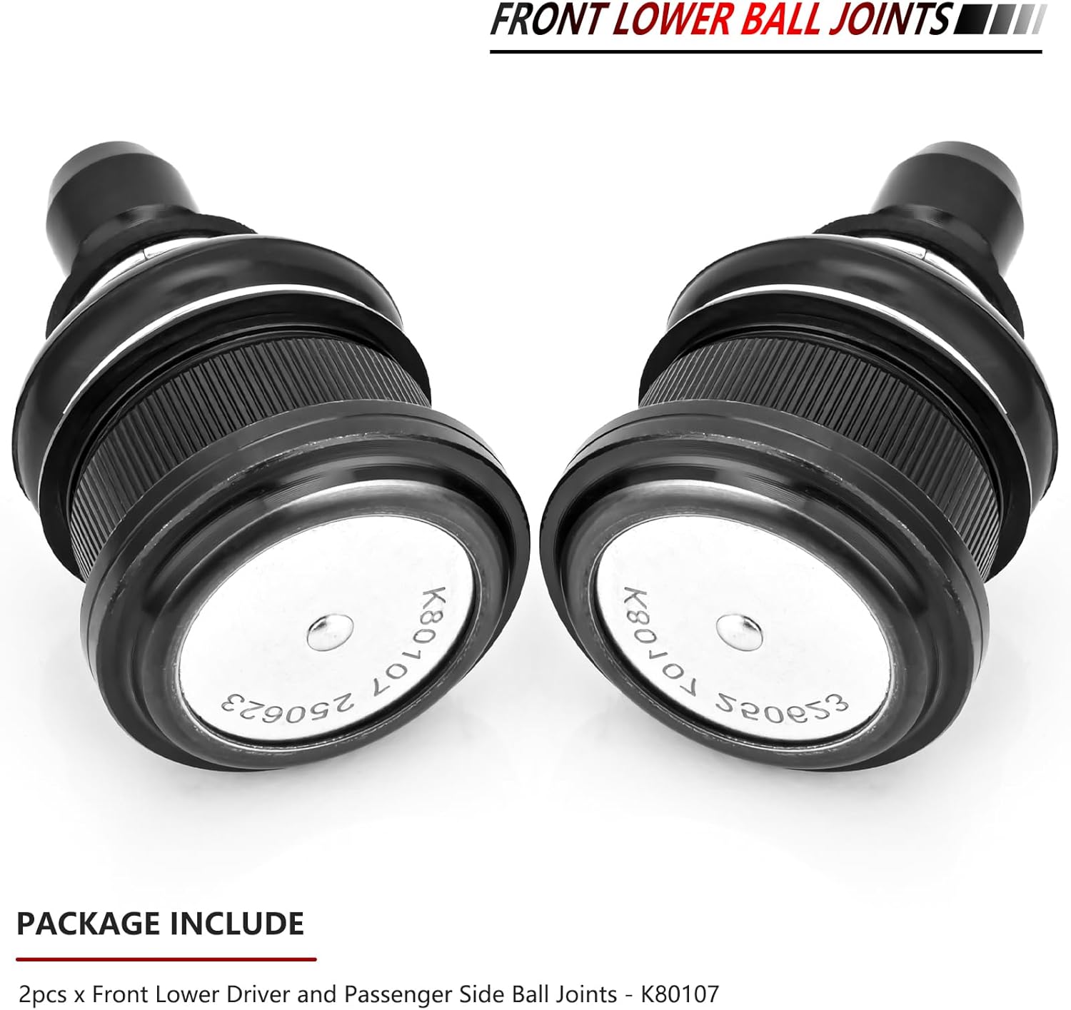 JLEO K80107 2PCS Front Lower Suspension Ball Joint for 2001-2012 Ford Escape,for 2001-2011 Mazda Tribute,for 2005-2011 Mercury Mariner