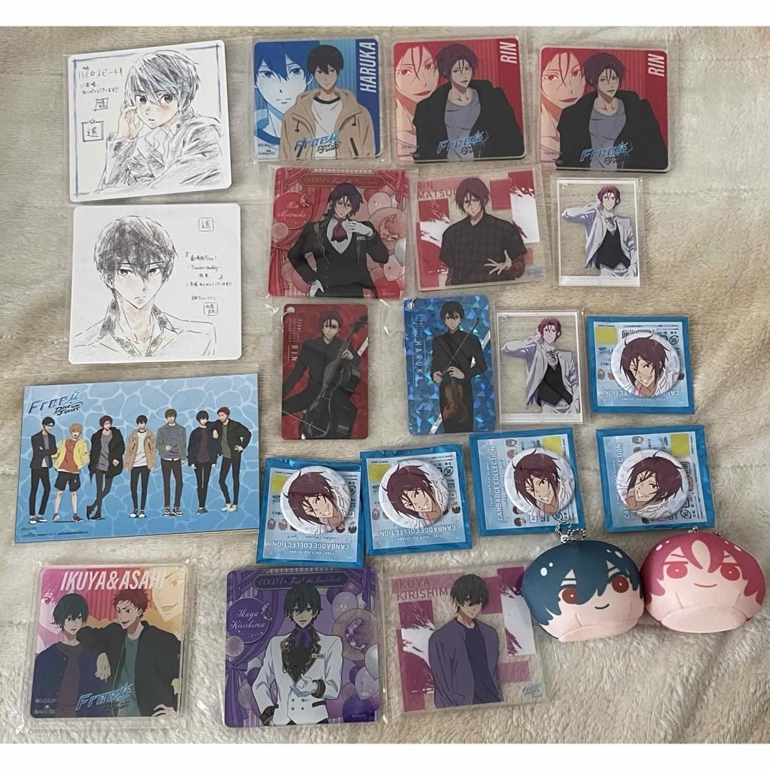 Amazon.co.jp: Free! 遙 凛 真琴 宗介 郁弥 夏也 貴澄 旭 怜 渚 愛一郎 
