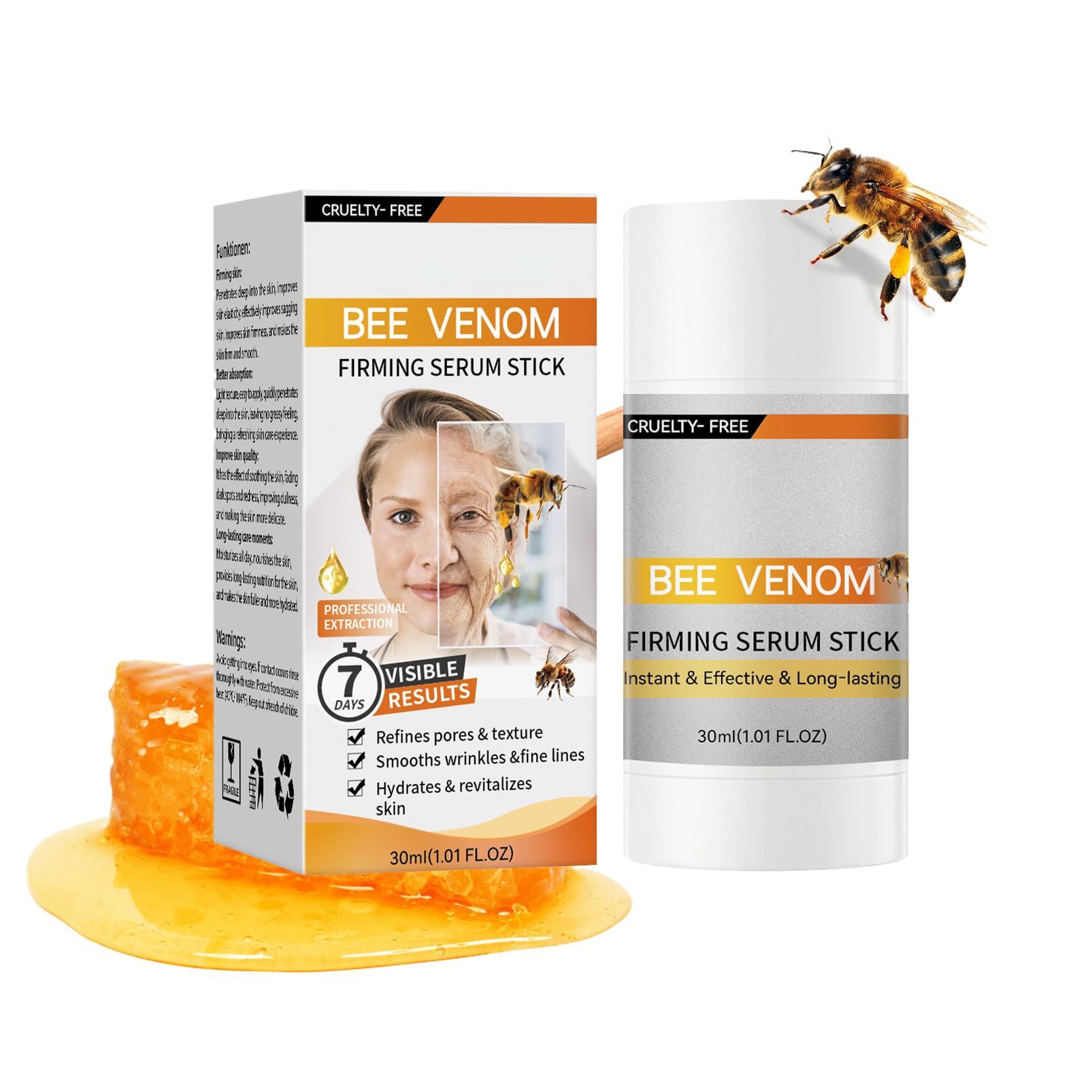 Boto-x Bee Venom Firming Serum Stick, Boto-x Stock Anti Aging Serum For Face, Skin Tightening Cream For Body