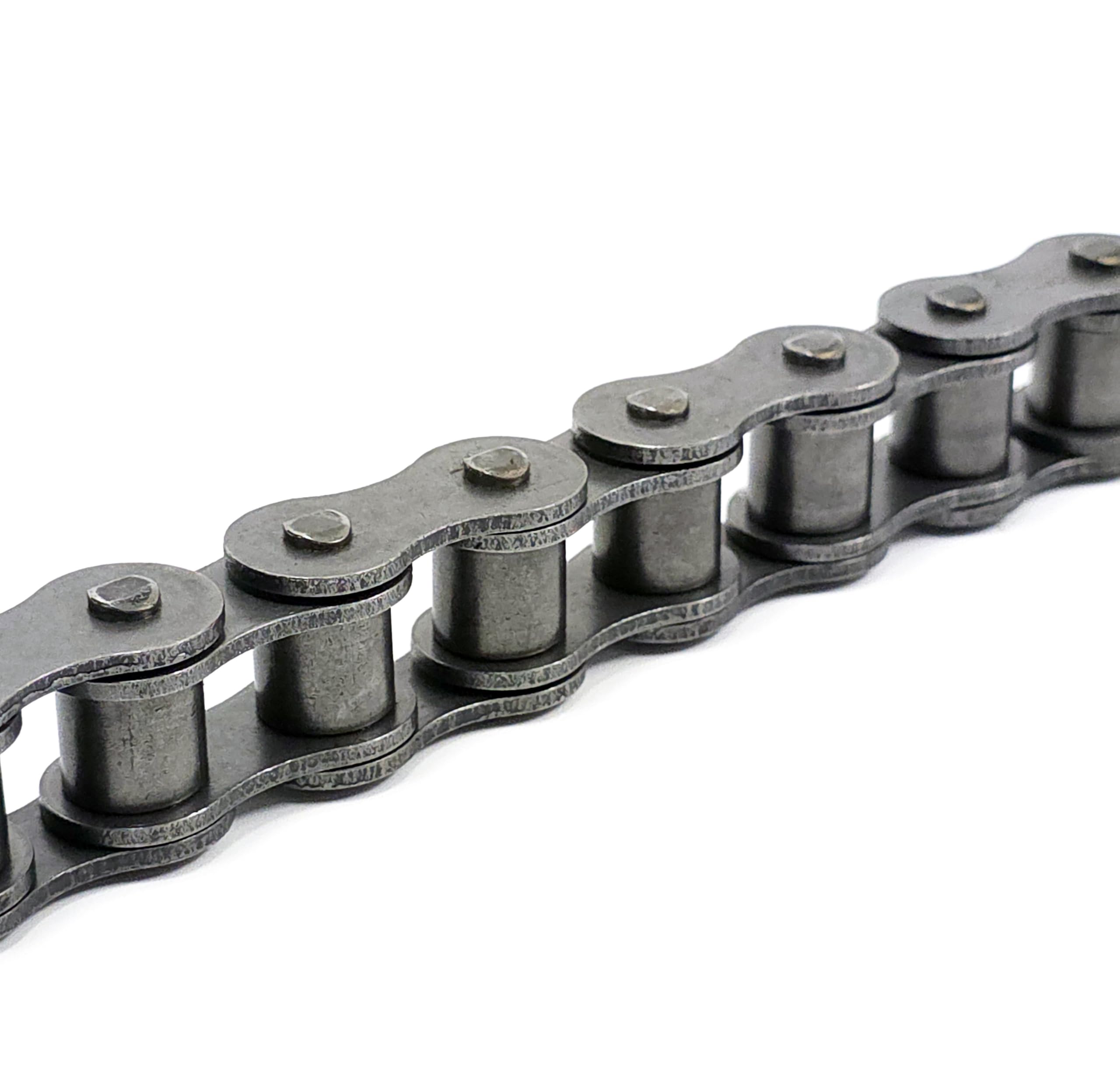 Rollenkette 12A-1 (60-1) 5m / 500cm – Einfachkette Antriebskette Agrarkette DIN/ISO 606 ANSI 60 Teilung 19,05 mm inkl. Verbindungsglied Landmaschinen Kettentrieb Ersatzkette – Ozdowski