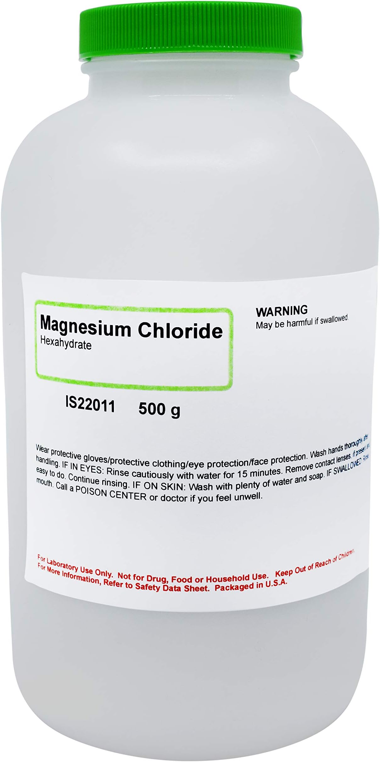 Magnesium Chloride, 500g - Laboratory Grade - Metal Precursor - The Curated Chemical Collection by Innovating Science