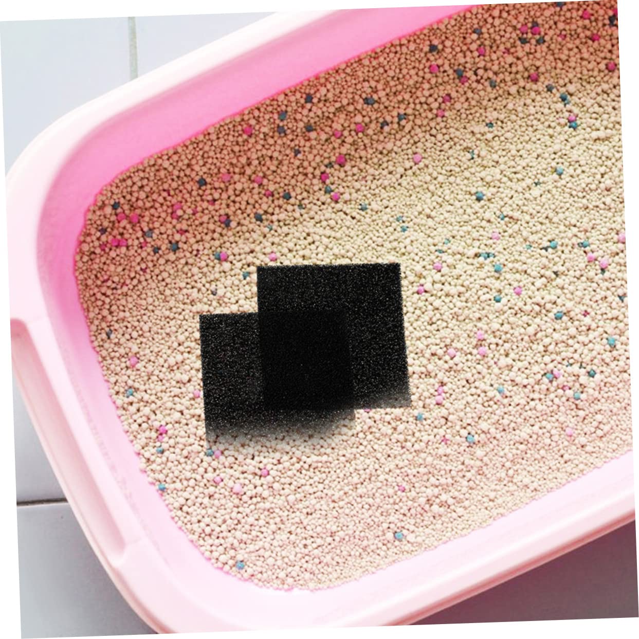 Happyyami 18stücke Aktivkohle Filterpads Für Katzenstreu Geruchsabsorbierende Praktische Litter Box Kissen Für Verschiedene Katzenklo-Modelle Leicht Und Langlebig