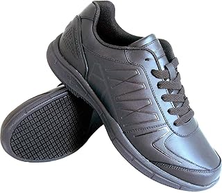 GENUINE GRIP 1600-10.5W Boots,10-1/2,EE,Black,Plain,Mens,PR