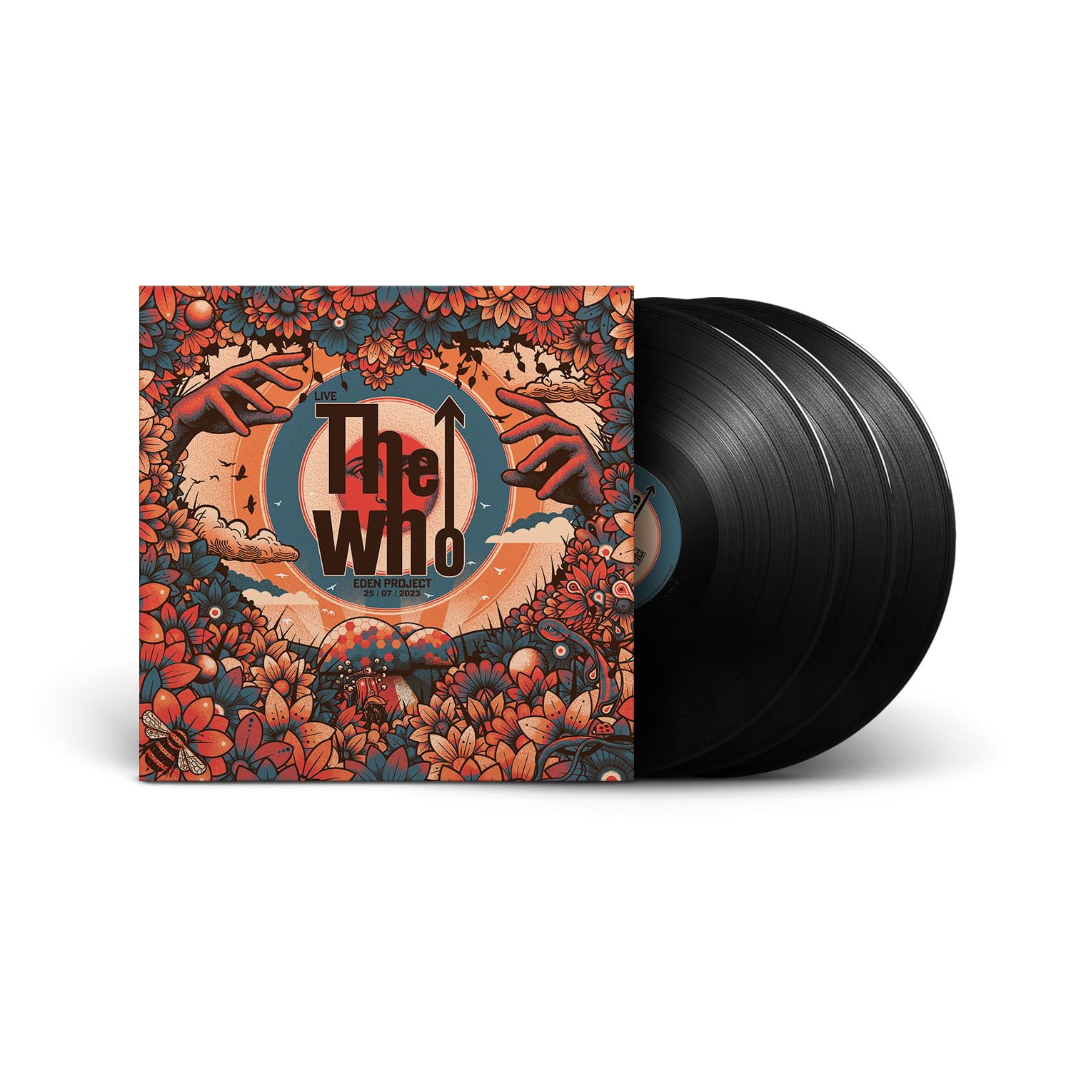 Who Live At Eden Project triple LP vinyl Europe Ear 2026 3LP 180g black vinyl in