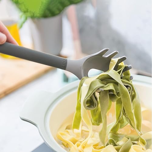 Miniatura 3 de BergHOFF LEO - Juego de utensilios de cocina de 5 piezas, silicona resistente al calor, mango de agarre seguro suave al tacto