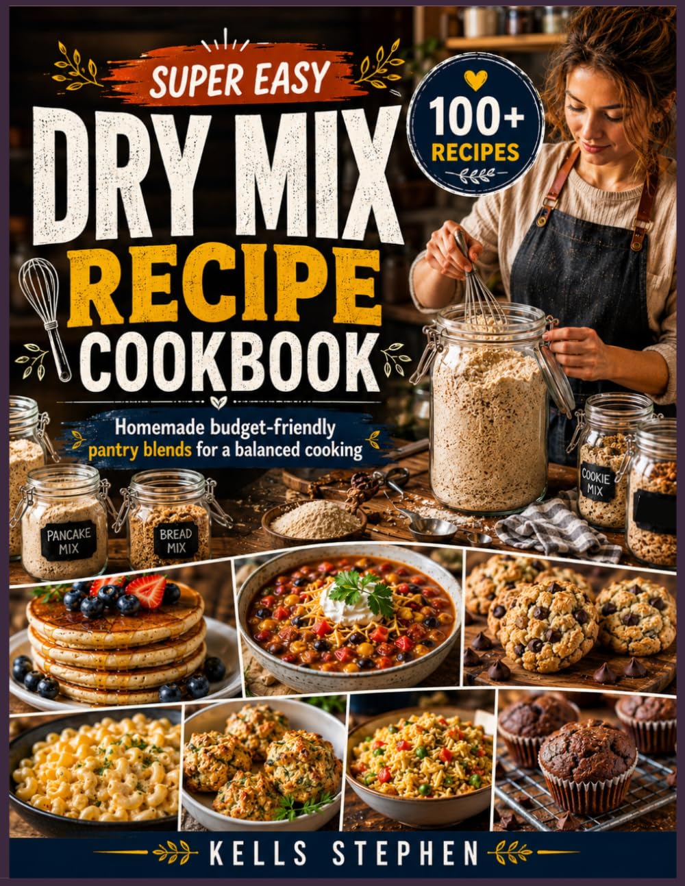 Super easy dry mix recipe cookbook: Homemade budget-friendly pantry blends for a balanced cooking
