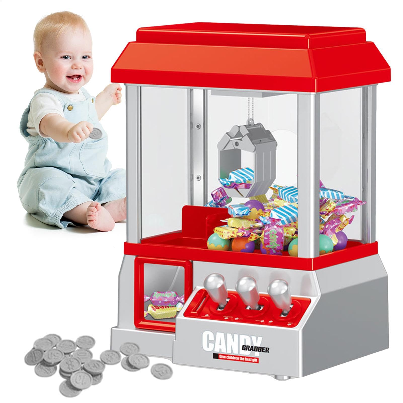 Piccola macchina mattinaio nel design giusto facilmente portatile | macchina musicale | Dimensioni portatili con musica nostalgica e funzionamento di monete per bambini divertenti
