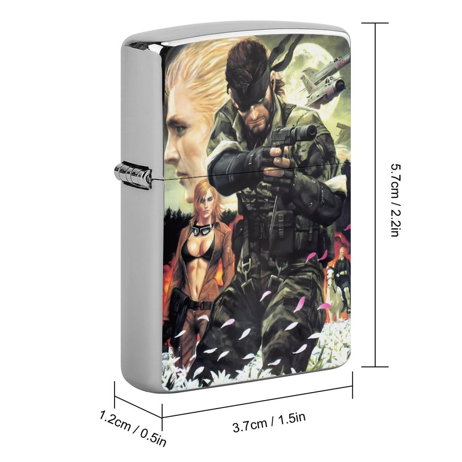 メタルギア ソリッド3 ジッポー ライター METAL GEAR SOLID 3 ZIPPO メタルギア ソリッド3 ジッポー ライター METAL GEAR SOLID 3 ZIPPO