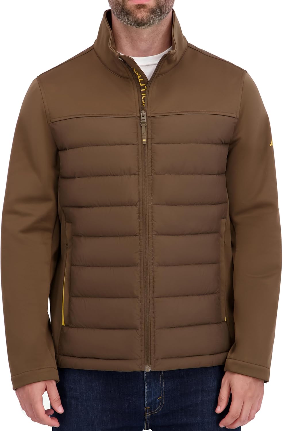 Nautica Men’s Softshell Jacket with Fleece Lining – Sizes for All Nautica Men’s Softshell Jacket with Fleece Lining – Sizes for All