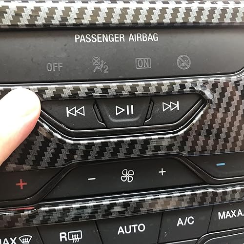 Miniatura 4 de ruihe Panel de control de audio de radio para tablero central, calentador de aire acondicionado automático, cubierta de control de temperatura,