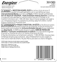 Vista 8 de Energizer 357 - Batería (3 unidades)