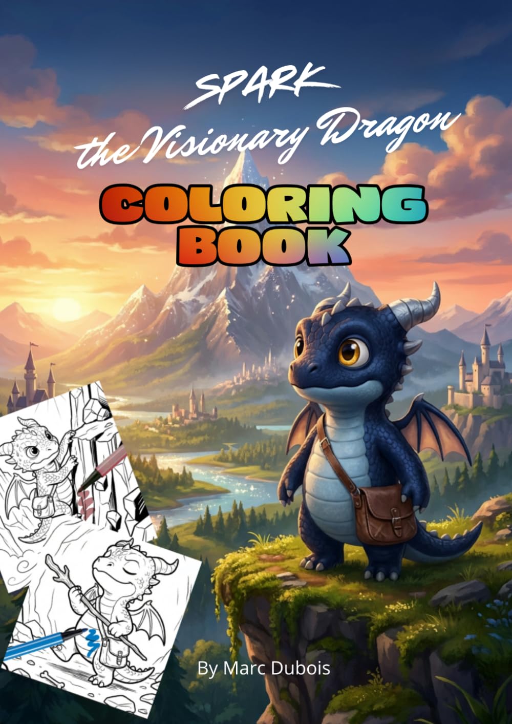 Spark the Visionary Dragon: An Inspiring Coloring Adventure About Courage, Self-Belief & Inner Magic