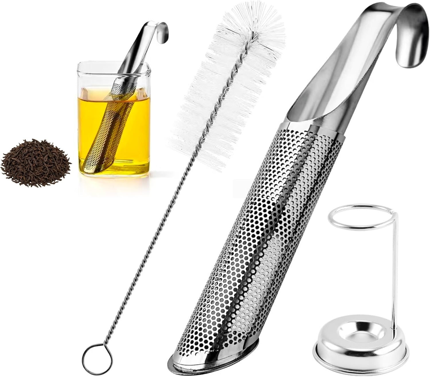 Amazon.com: 3 Pcs Tea Infuser Set with Tea Infuser,Base and Cleaning ...