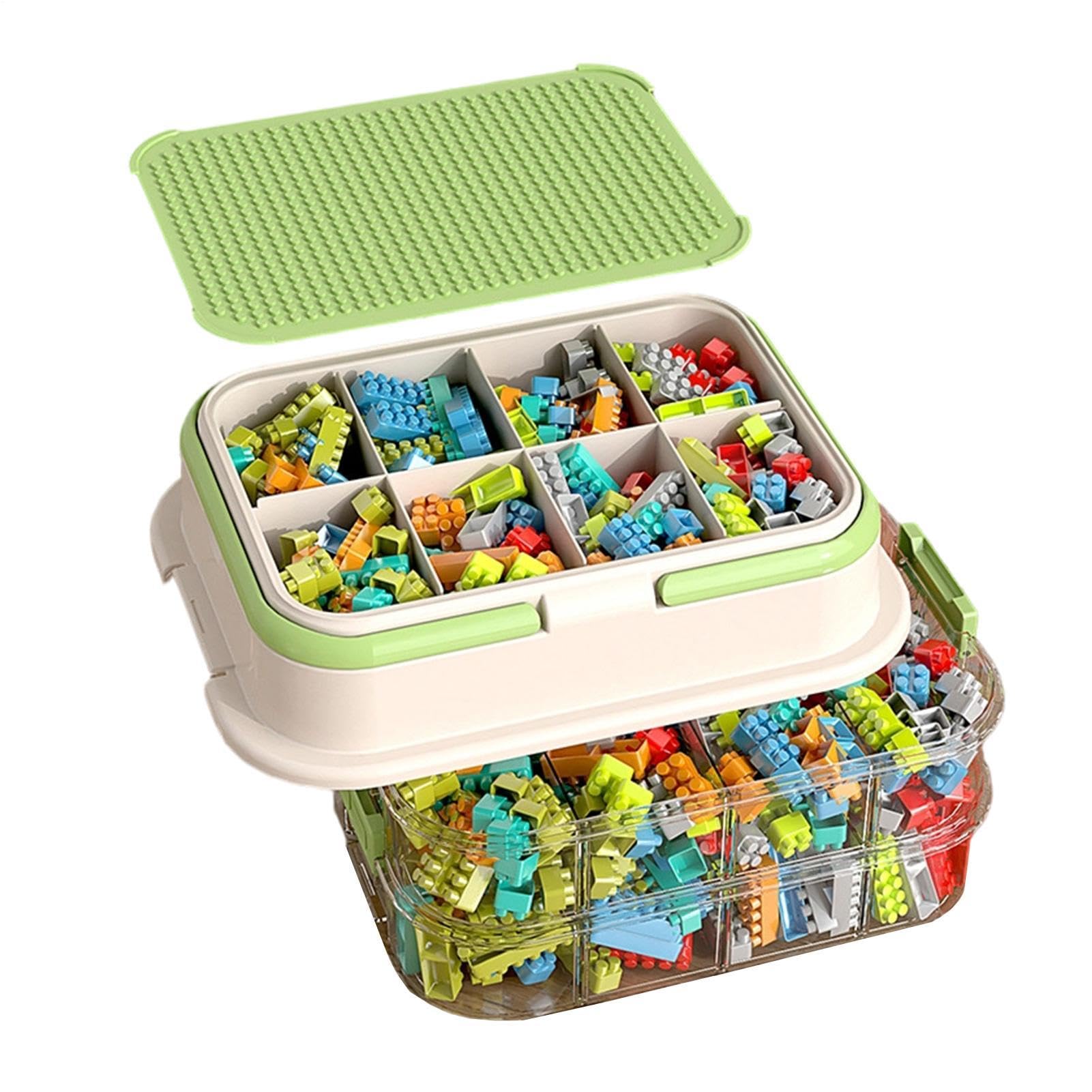 Scatola Per Contenitore Giocattoli 3 Con Coperchio | Organizer Giocattoli Per Mamme, Proprietari Di Casa, Sala Giochi, Asilo , Scuola Materna, Appartamento, Soggiorno