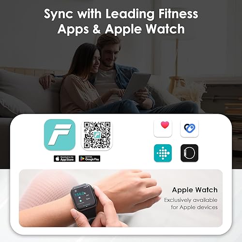 Miniatura 5 de CLORIS Báscula inteligente para grasa de peso corporal, máquina de pesaje digital de baño para IMC preciso analizador de salud de composición de