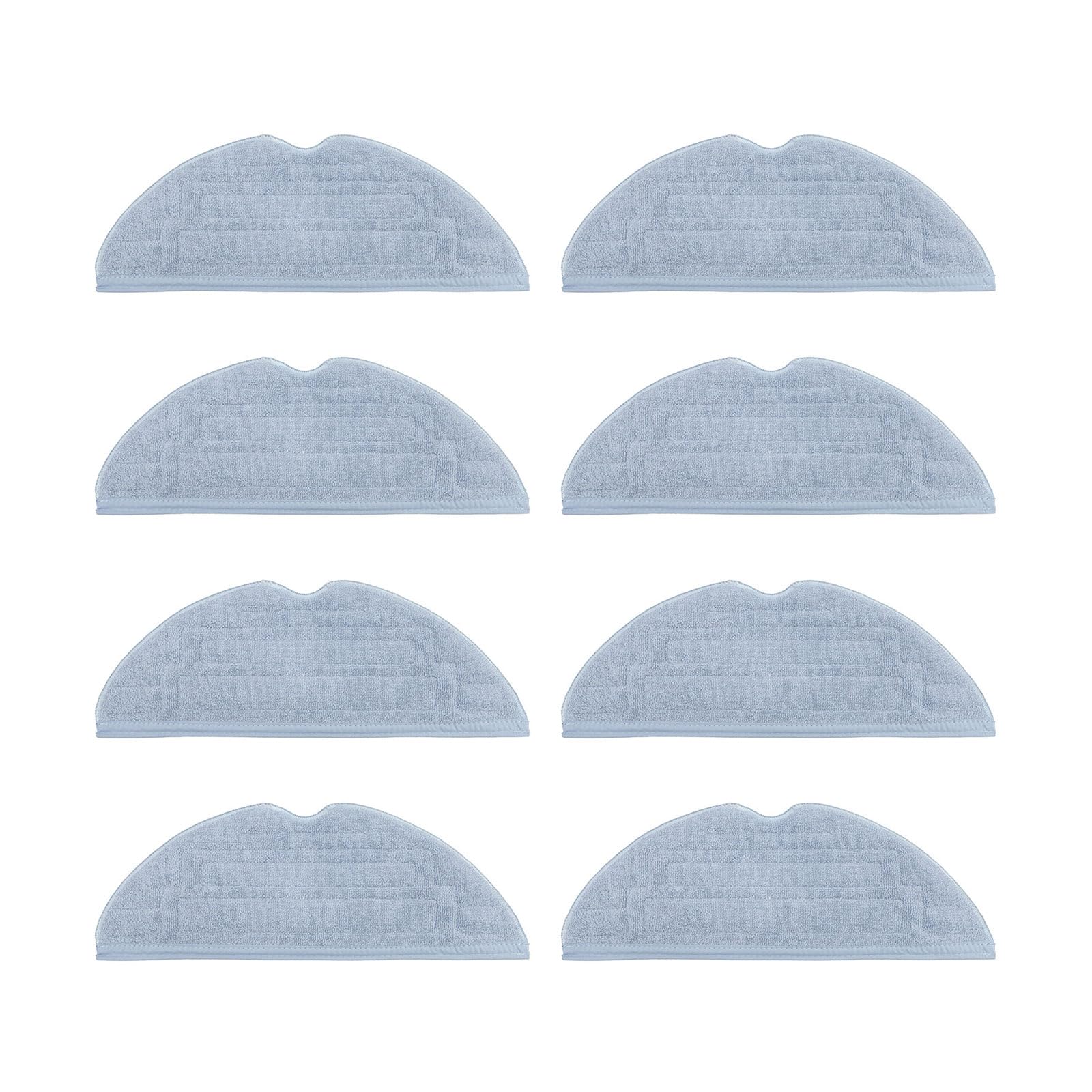 Buxuaaaa 6/8 / 12Pcs Washable Mop Cloths Rags Pads Accessories Robot Wet Mop Cleaner Cloth Rag for Accessories