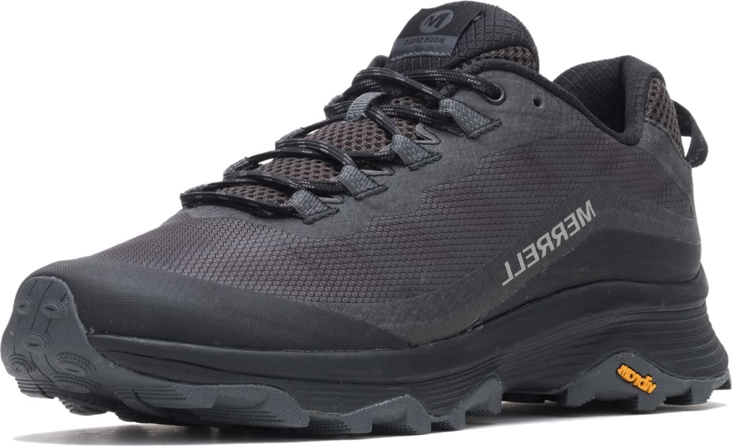 Merrell Men's Moab Speed, Black/White, 12.5 AU